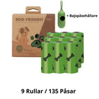 Biodegradable Poo Bags with Holder - Petifo