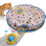 Purrnivo interactieve jachtmat met bal voor katten