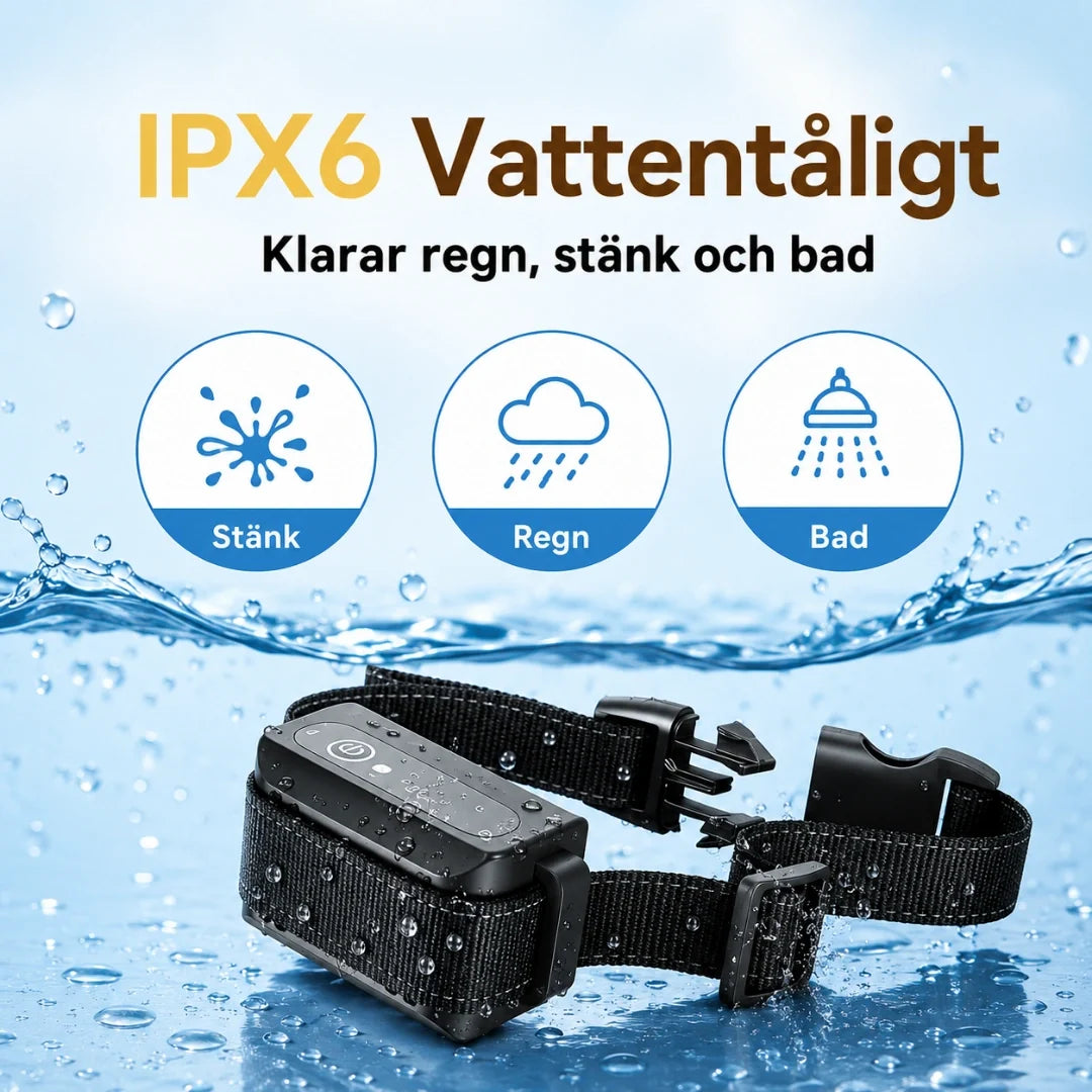 Anti-bark Collar DuoControl IPX6 Waterproof Petifo