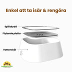 Anti-Spill Water Bowl Easy to take apart & clean - Petifo