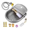 Automatic Water Bowl for horses in stainless steel - Petifo
