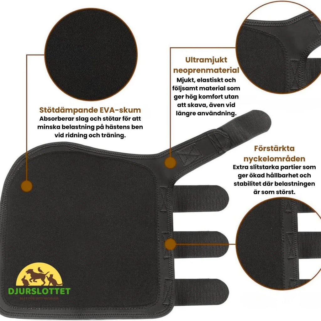 Leg Boots for Horse Ultra-soft neoprene material - Petifo