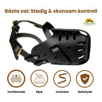 Canimora Muzzle for Large Dogs Best choice: Sturdy & gentle control Petifo