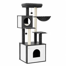 Zwart met kast