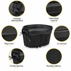 Bike basket with soft cushion and padded edge - Petifo