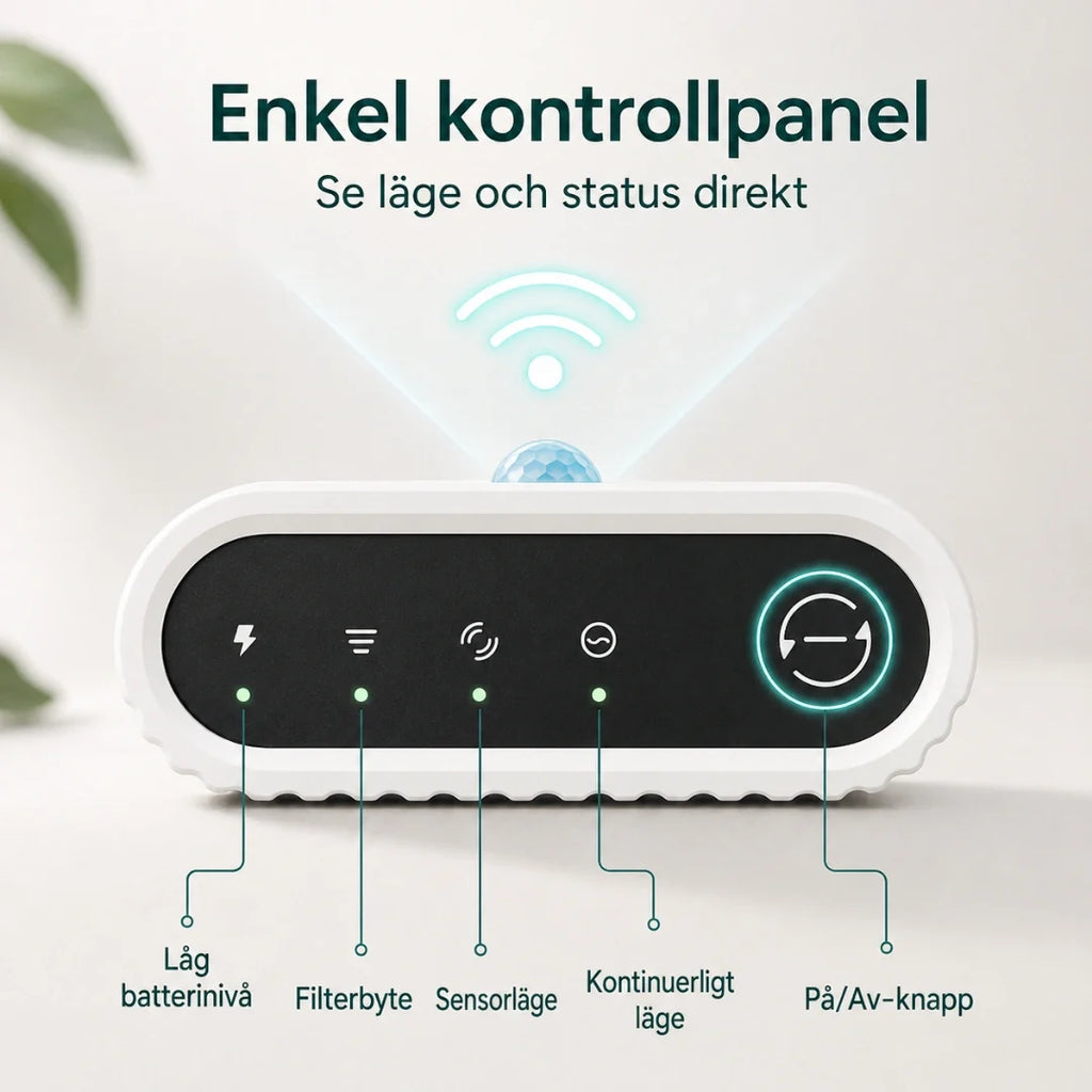 Detixy Wireless Water Fountain control panel - Petifo