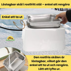 Electrically heated water bowl Removable bowl in stainless steel - easy to clean Petifo