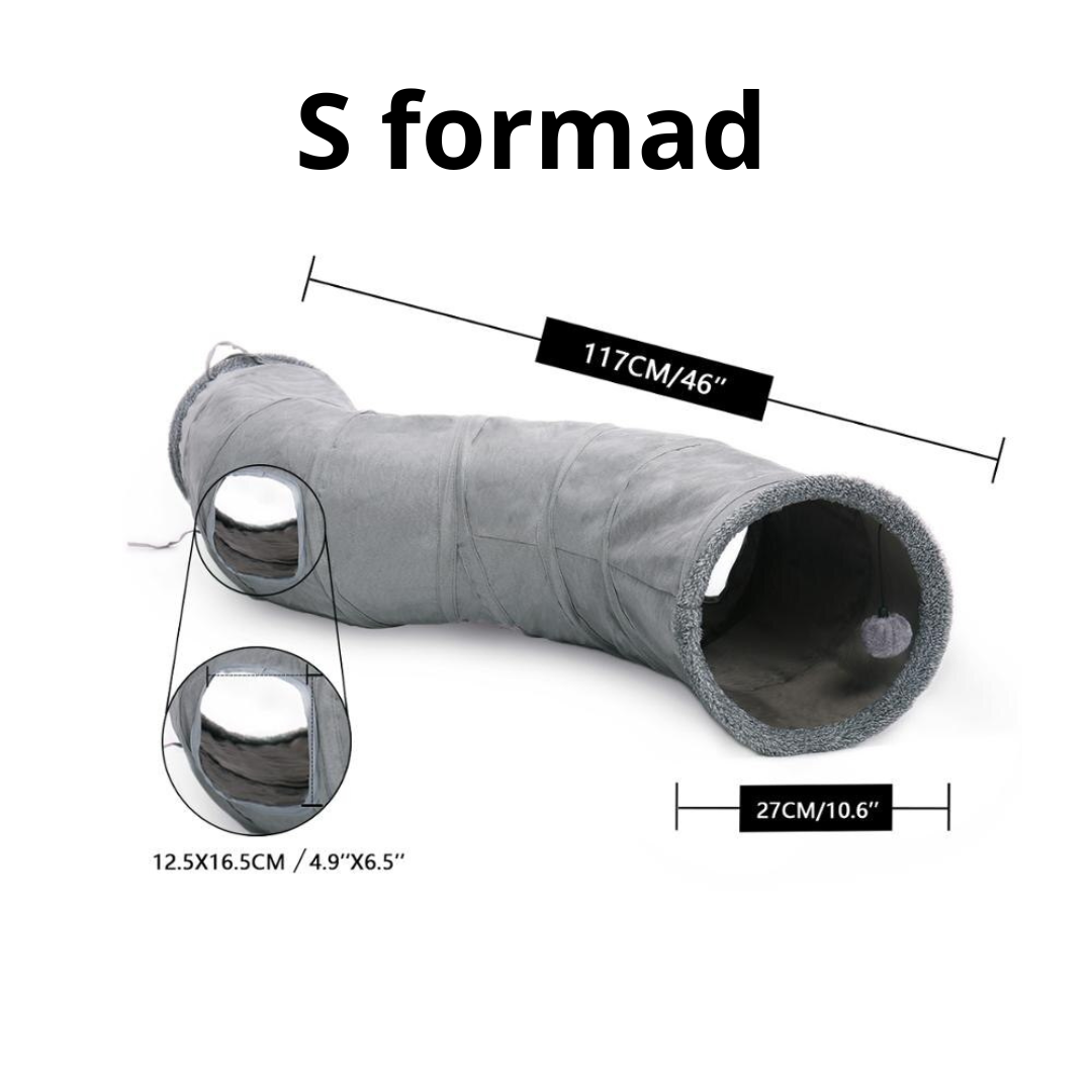 Foldable Cat Tunnel Mocca - Petifo