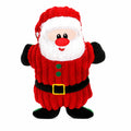 Full view of the Santa Claus plush squeaky toy on a clean white background.