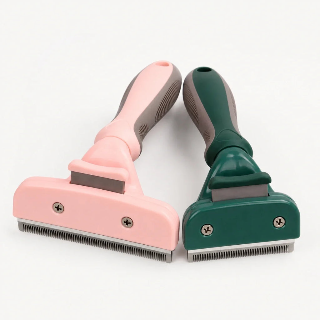 FurFusion Deshedding Tool Effective Undercoat Comb - Petifo
