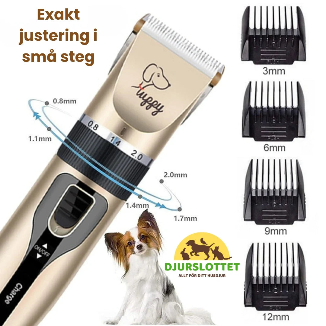 Grooming kit Precise adjustment in small steps - Petifo