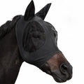 Horse mask with ear protection Black - Petifo