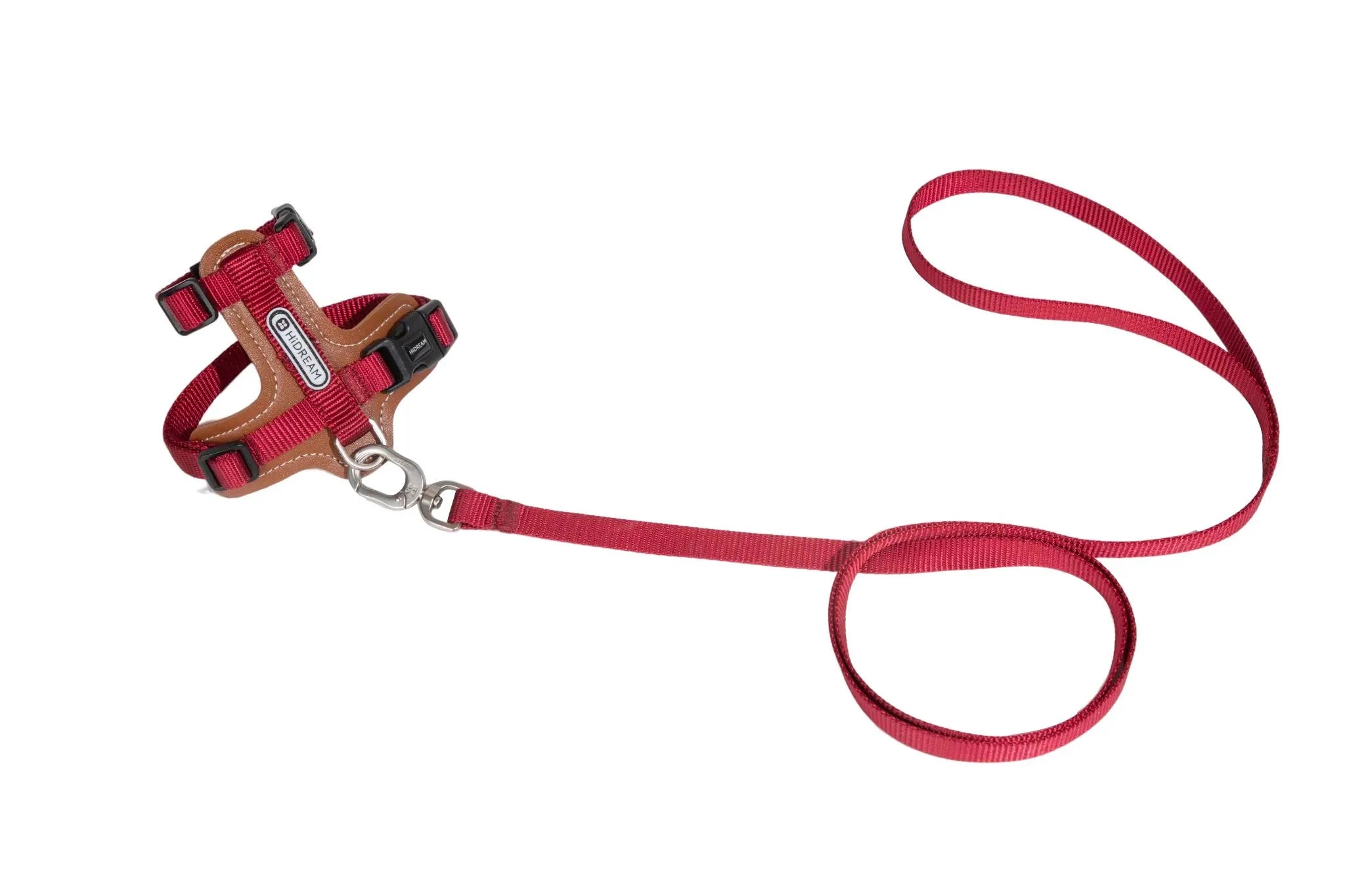 HiDream Leather Series cat harness - Petifo
