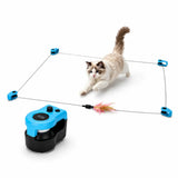 Purrnivo automatisch speeltje met touwtje voor katten