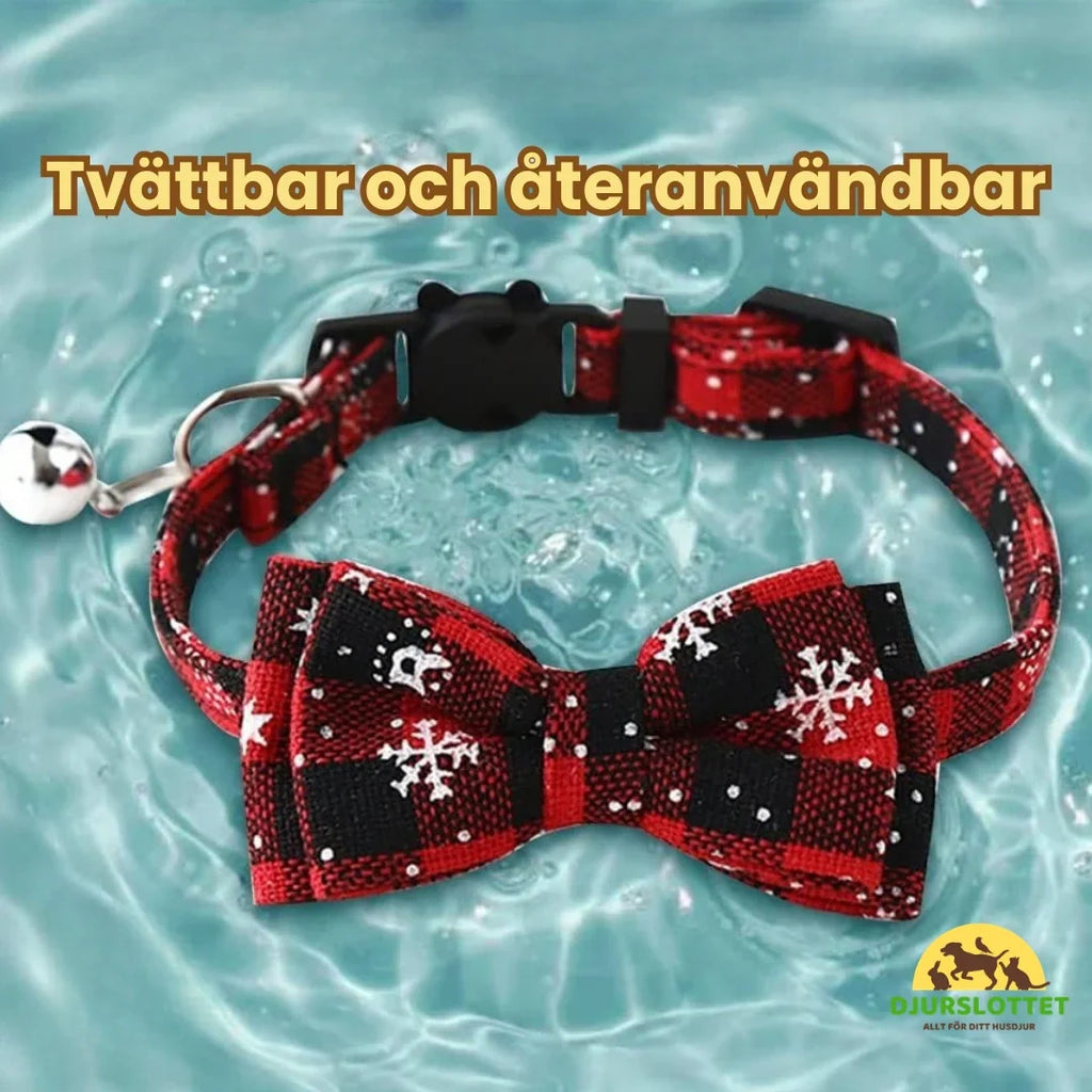 Christmas Bow Tie for Dogs and Cats Washable and reusable -Petifo