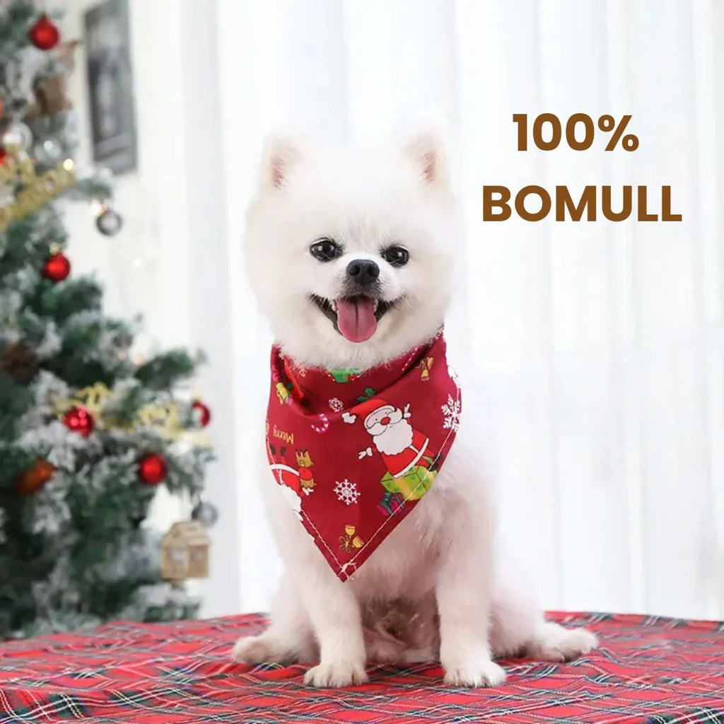Christmas Bandana for Dogs Soft comfort Petifo