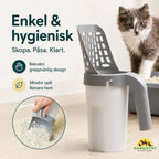 Cat Litter Scoop with Holder easy - Petifo