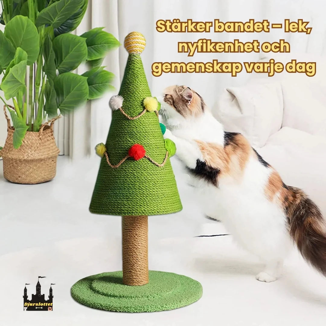 Scratching Post Christmas Tree for cat Strengthens the bond – play, curiosity and togetherness every day - Petifo