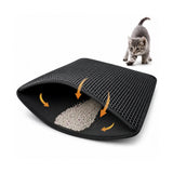 Grote mat voor de kattenbak