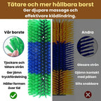 Massage brush for horse Denser and more durable bristles - Petifo