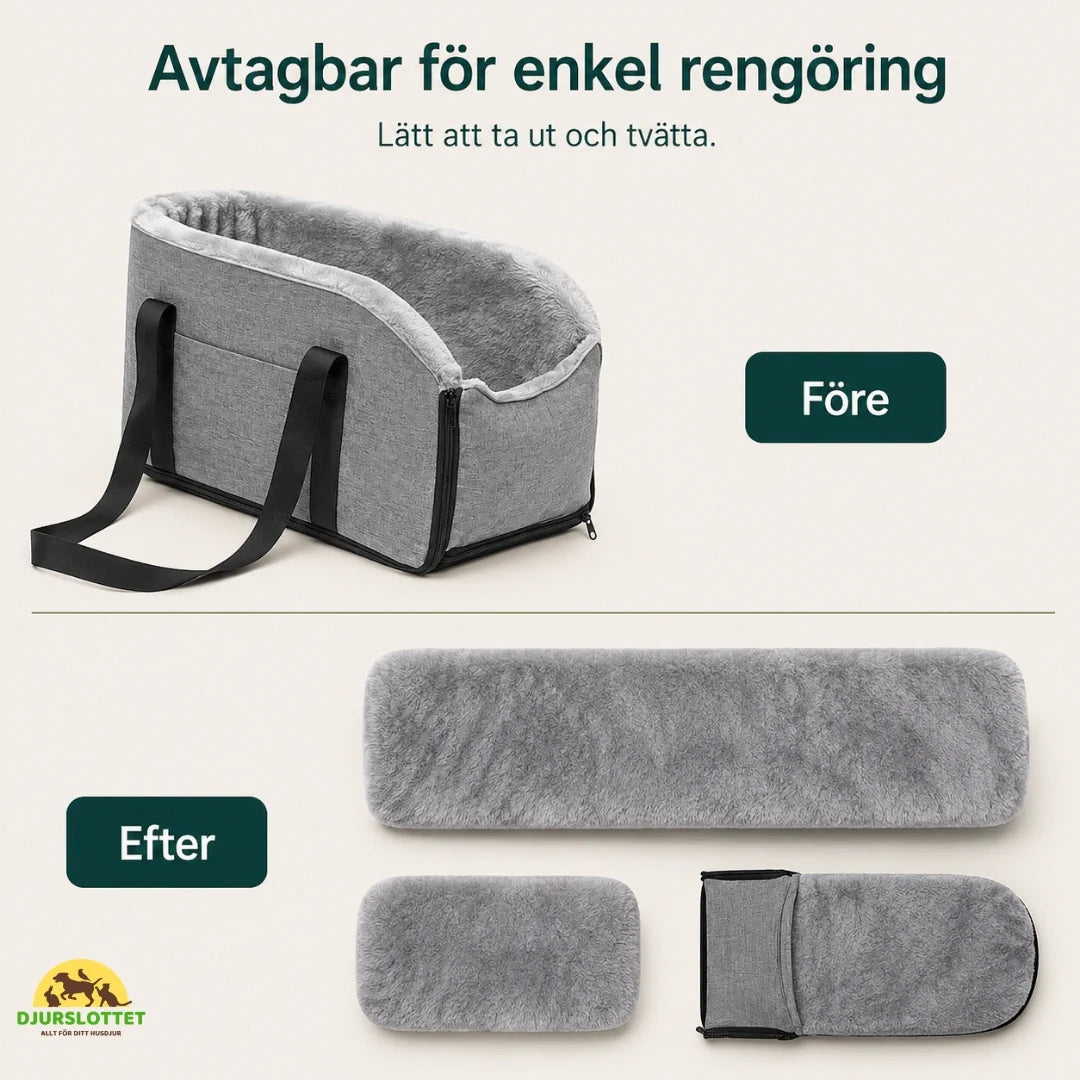 Soft Car Seat for Dogs and Cats removable - Petifo