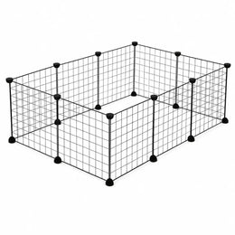 9 Panelen + 1 Deurpaneel - Zwart