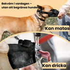 Dog Muzzle Comfortable every day - without restricting the dog -Petifo