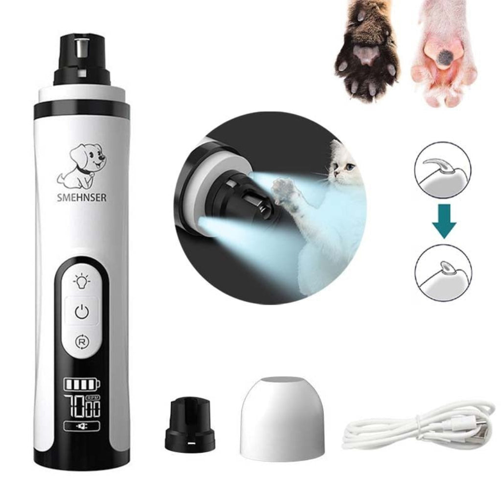 Electric Nail Grinder, 
Nail Grinder Large Dog, grinding heads for nail grinder - Petifo