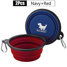 Marineblauw rood