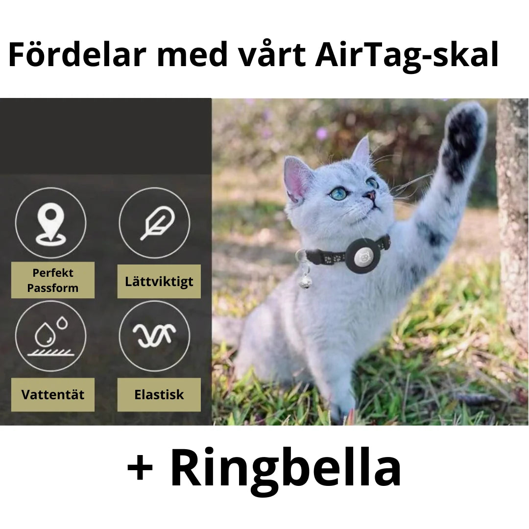 Cat Collar with AirTag Case - Petifo