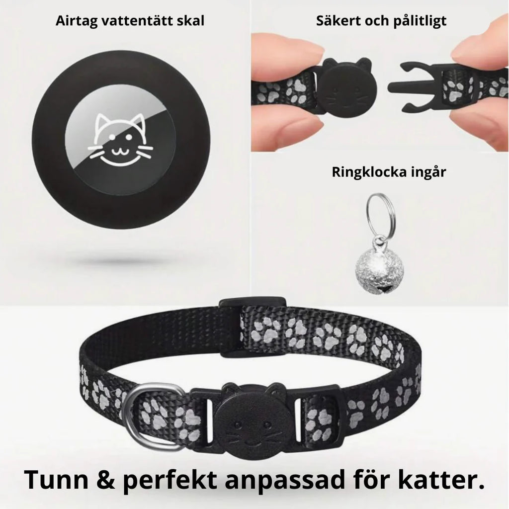 Cat Collar with AirTag Case - Petifo