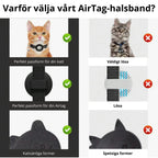 Cat Collar with AirTag Case - Petifo