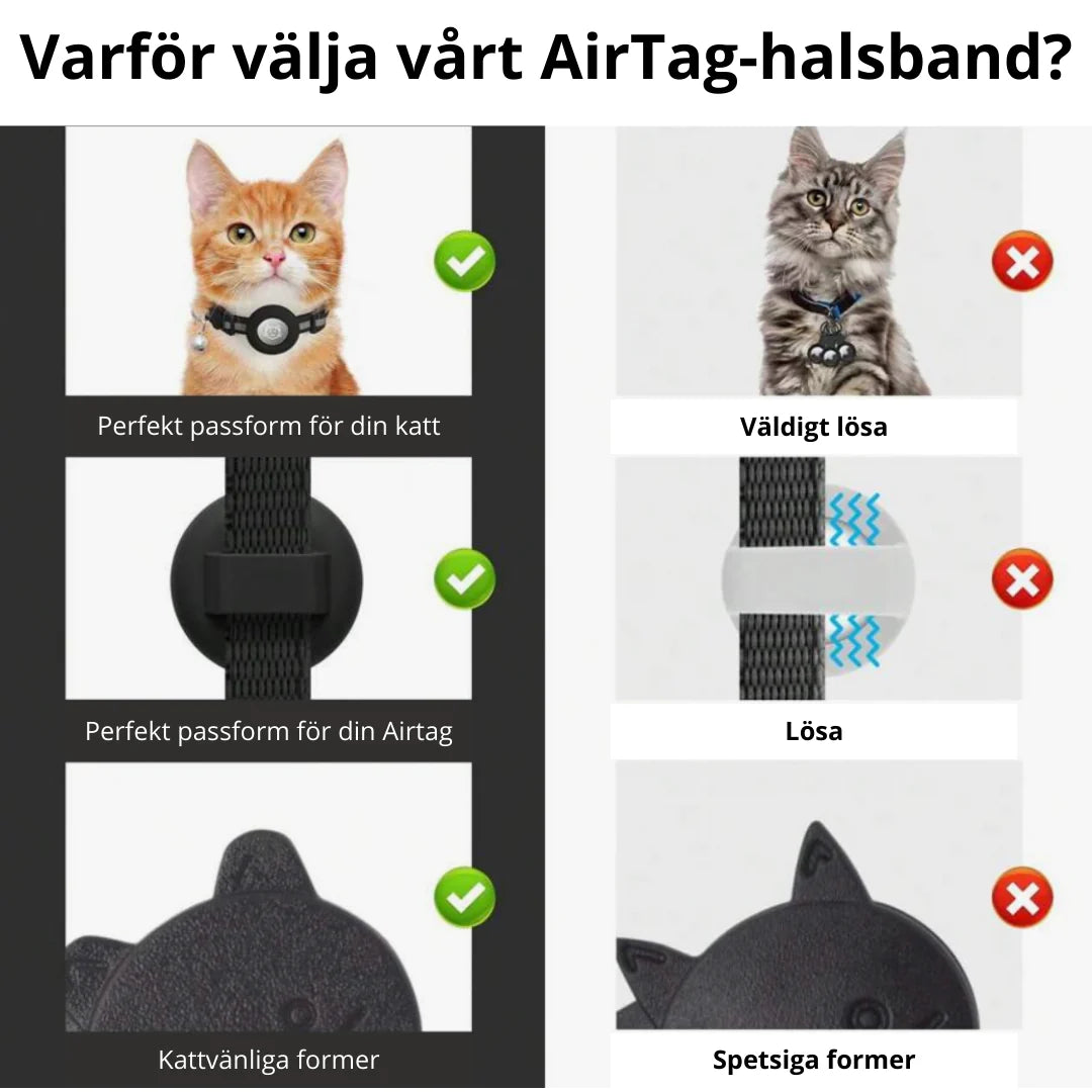 Cat Collar with AirTag Case - Petifo