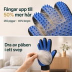 Grooming Glove 50% more hair - Petifo