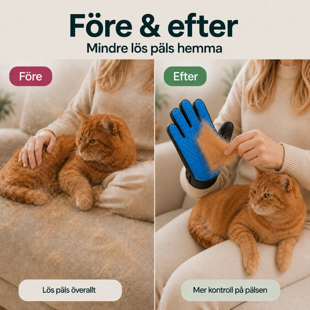 Grooming Glove after - Petifo