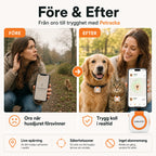 Petracka GPS Tracker for Pets before and after - Petifo