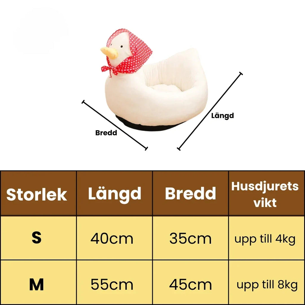 Product size FloatyComfort Pet Bed - Petifo
