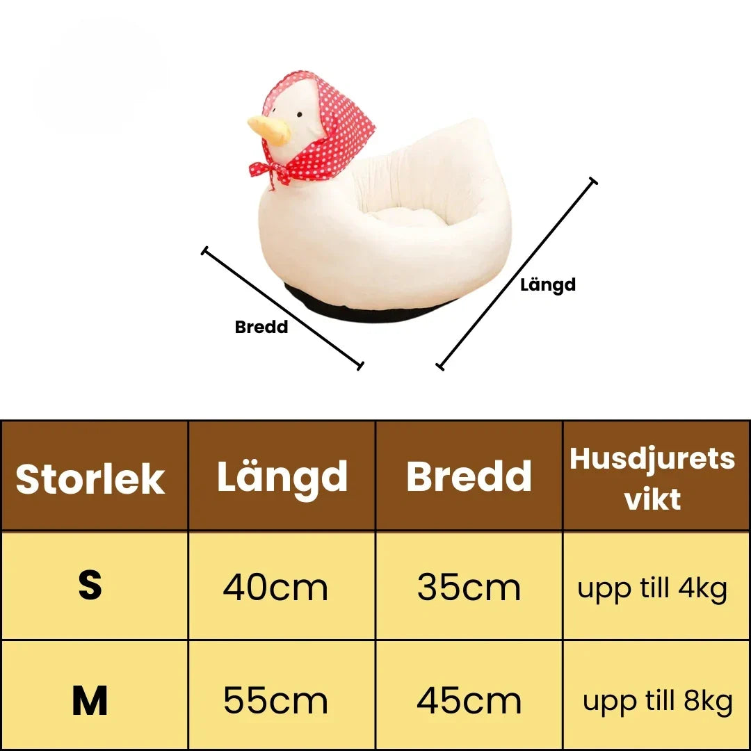 Product size FloatyComfort Pet Bed - Petifo