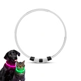 MultiGlow-ledhalsband voor honden en katten – één maat