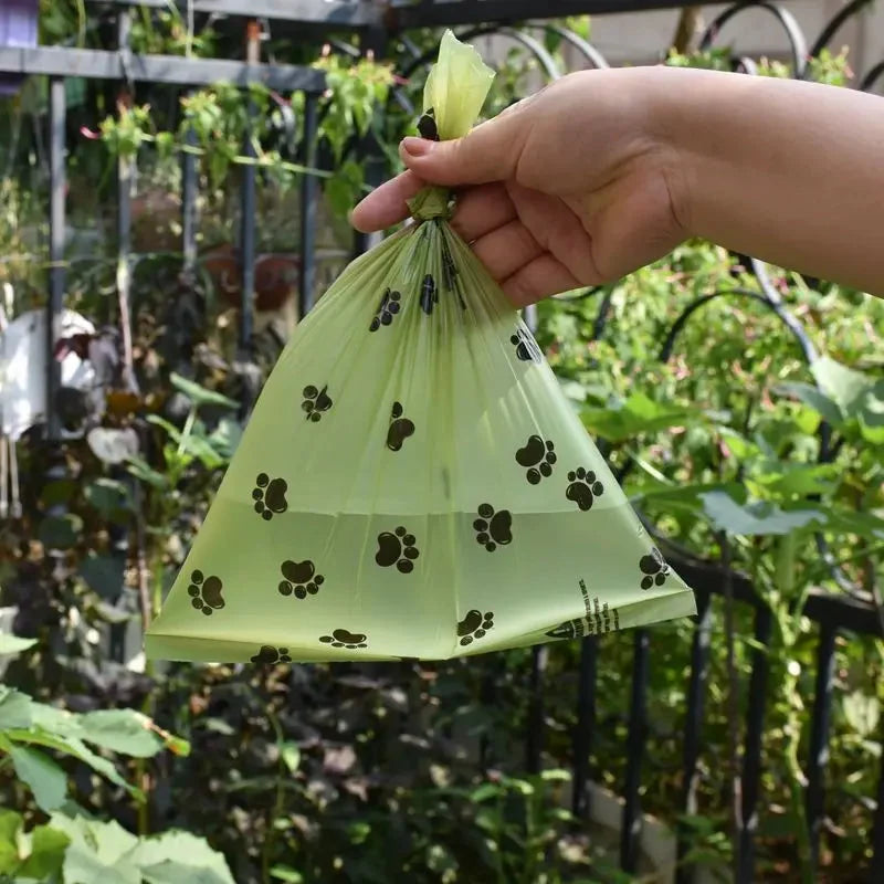 Biodegradable Poo Bags with Holder - Petifo