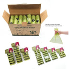Biodegradable Poo Bags with Holder - Petifo