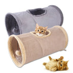Foldable Cat Tunnel Mocca - Petifo