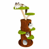 Kattenboom van massief hout
