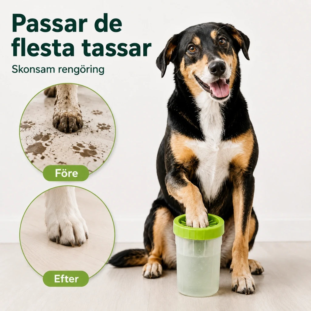 Paw Cleaner fits most paws - Petifo