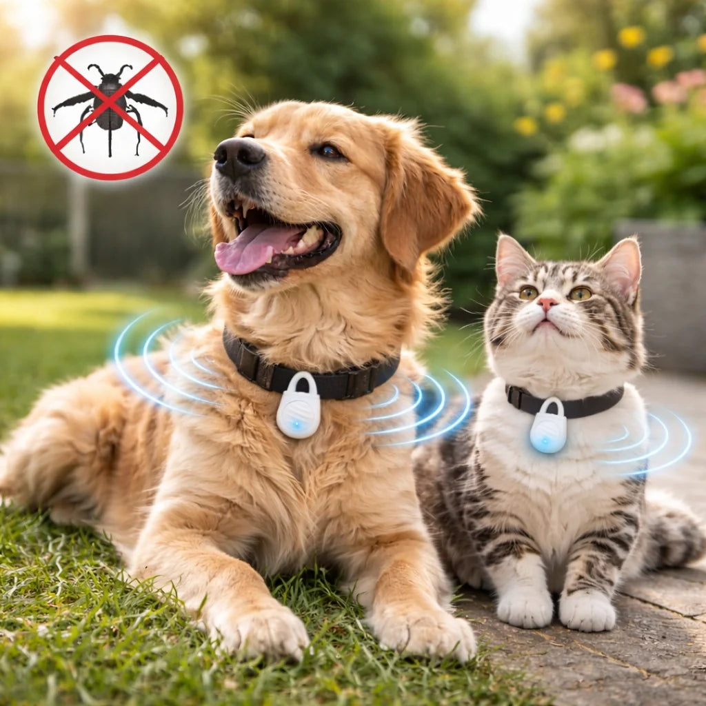 Ultrasonic Tick Protection for dogs and cats Peace of mind every day - Petifo