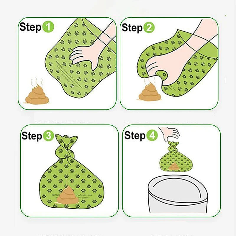 Biodegradable Poo Bags with Holder - Petifo