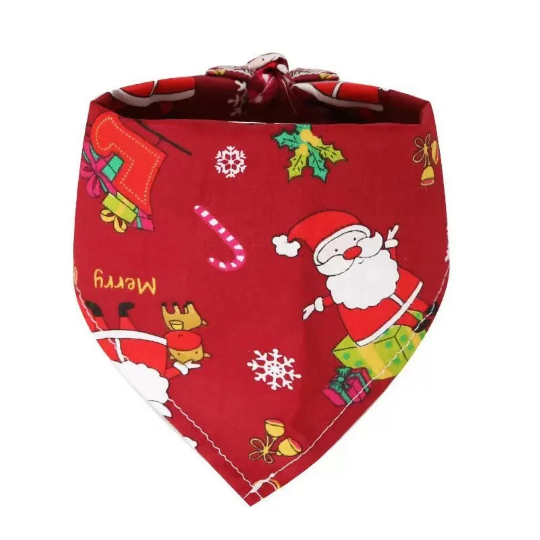 Christmas Bandana for Dogs Red - Petifo