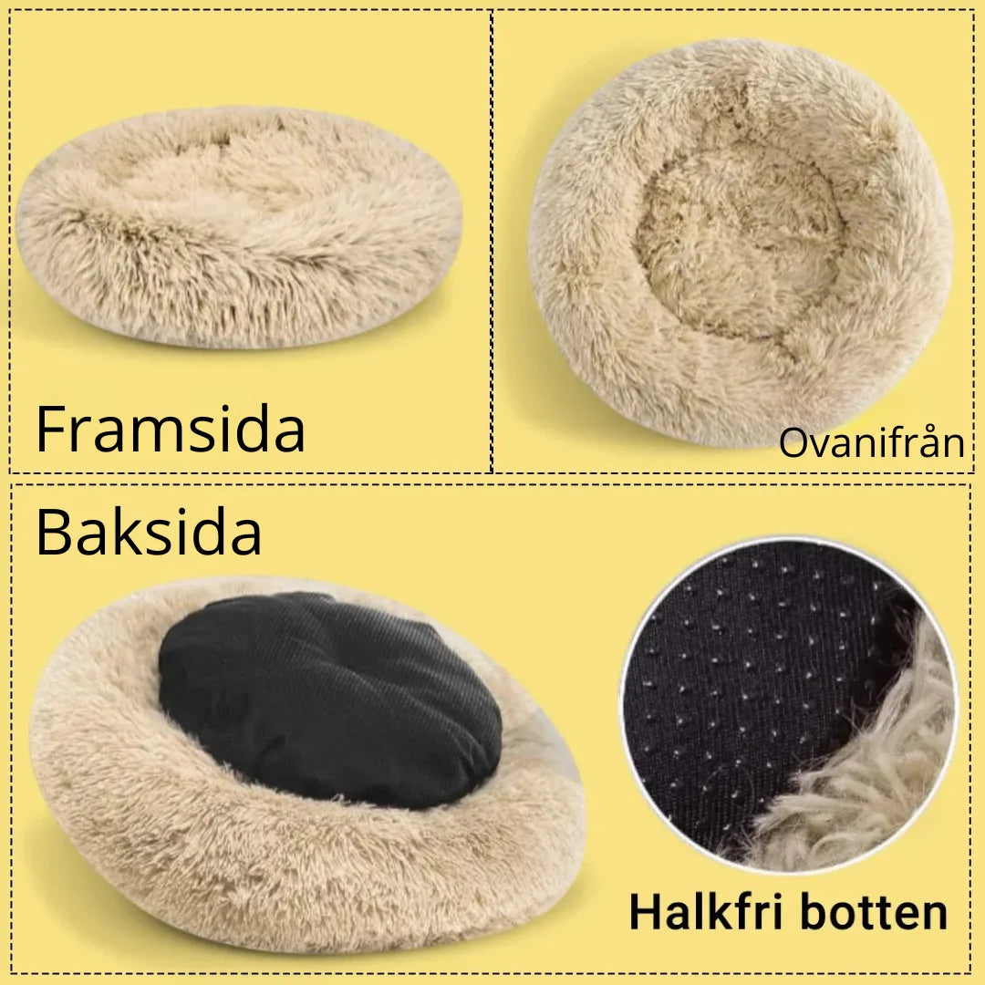 image of different sides of the dog bed