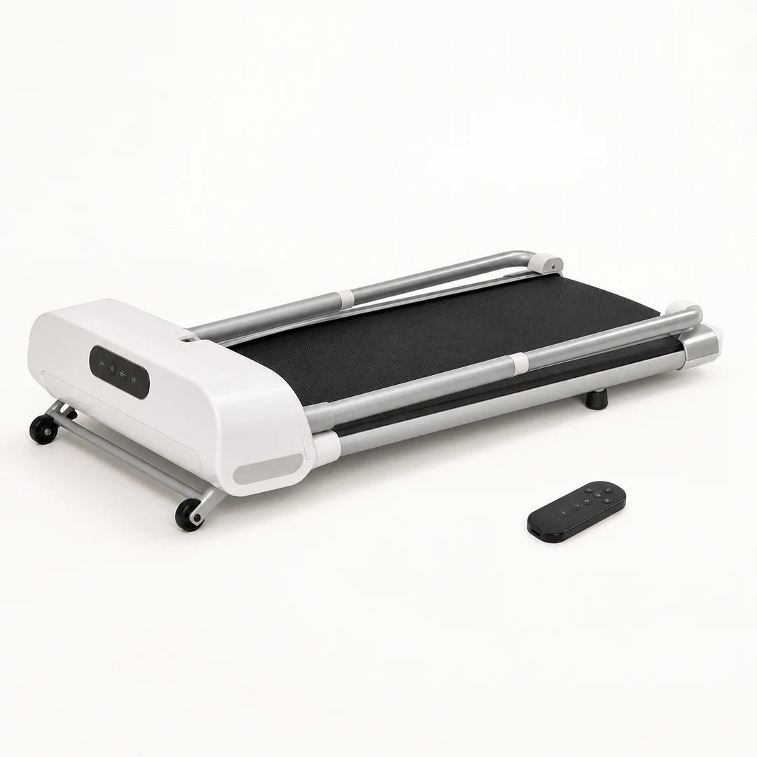 Opvouwbare hondenloopband in compacte opbergstand