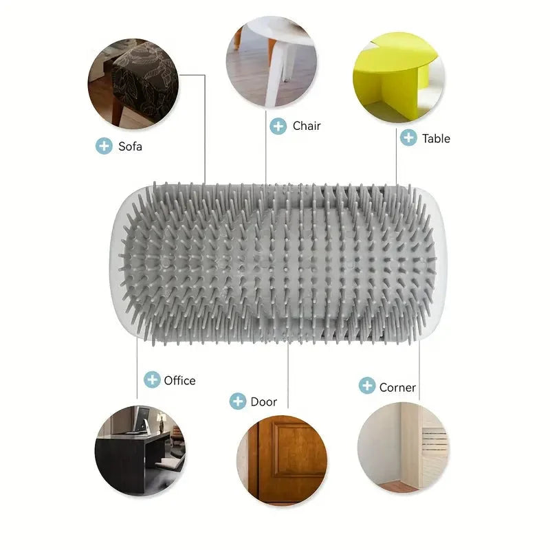 Cat Corner Brush, 
Cat Brush, Cat corner massage brush - Petifo